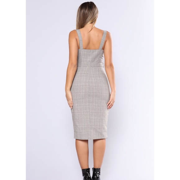 🛑Sold ✨Plaid Button Up Dress✨✨ - Picture 4 of 4